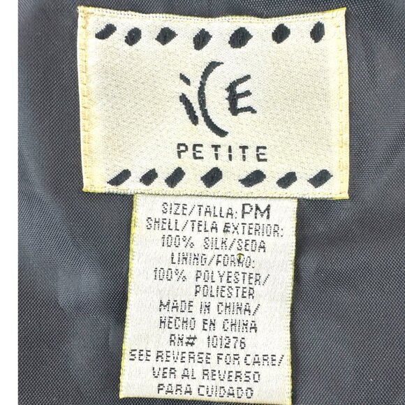 Vintage Y2K iCE Petite wrap blouse - Picture 9 of 11